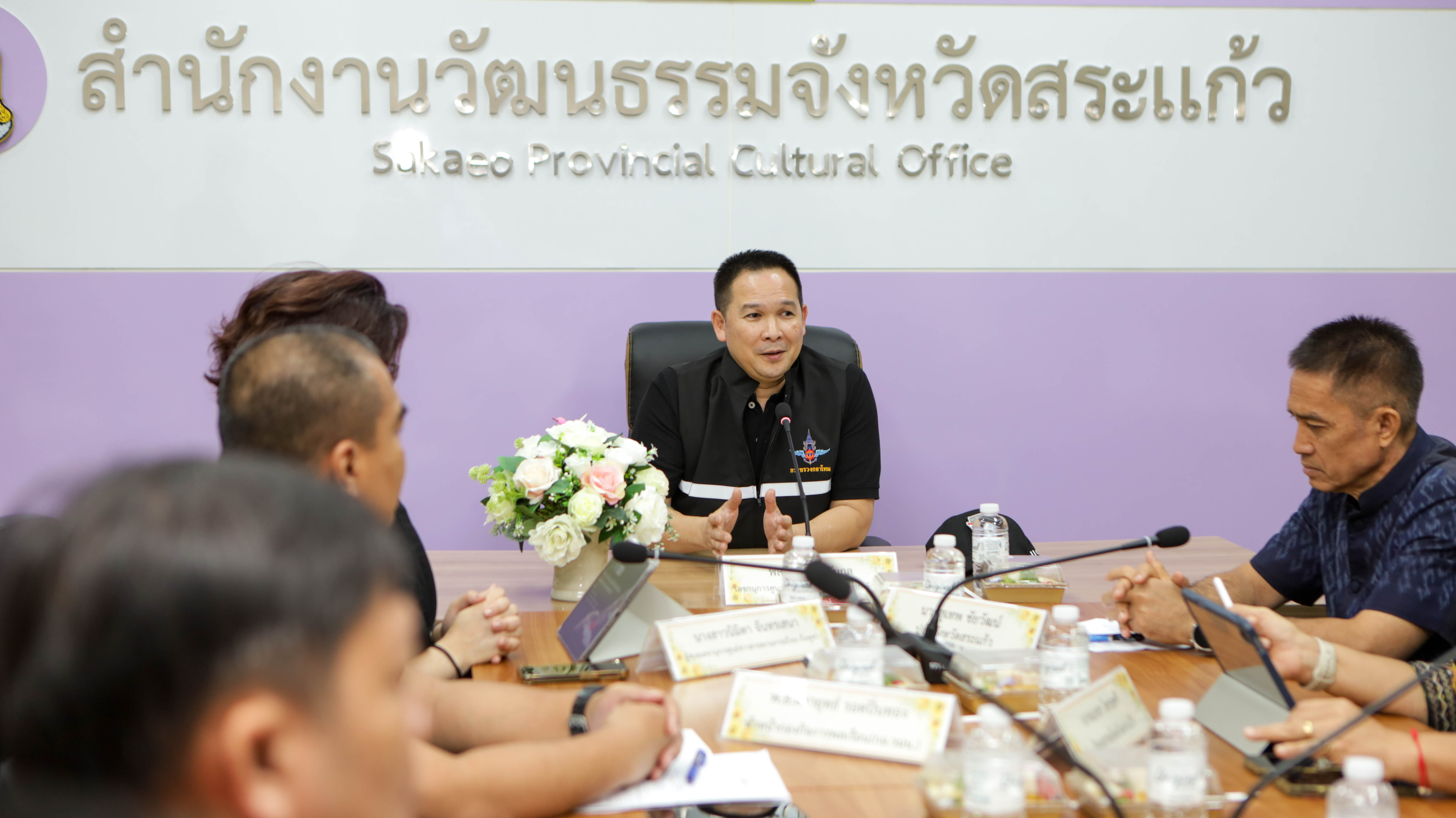 5 หน่วยงาน-องค์กร ผนึกกำลังขับเคลื่อน &ldquo;โครงการศิลปกรรมเพื่อสื่อสารสันติธรรมเสริมสร้างความมั่นคง&rdquo;มุ่งเน้นใช้พลังศิลปะ สร้างสันติภาพและความเข้มแข็งในพื้นที่จังหวัดสระแก้วเป็นครั้งแรกของประเทศ